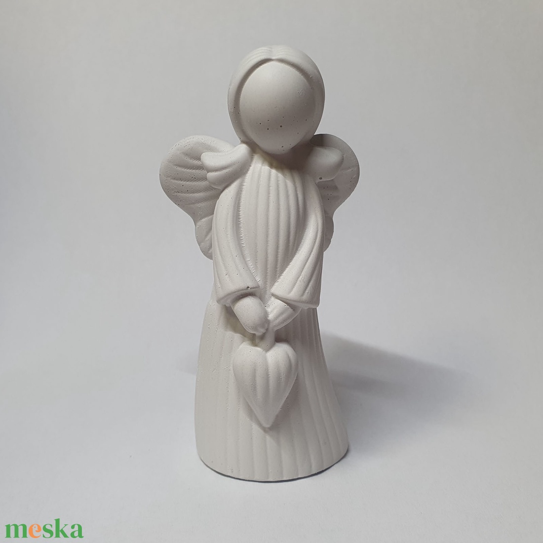 Festhető angyalka gipszfigura - otthon & életmód - dekoráció - manók - Meska.hu