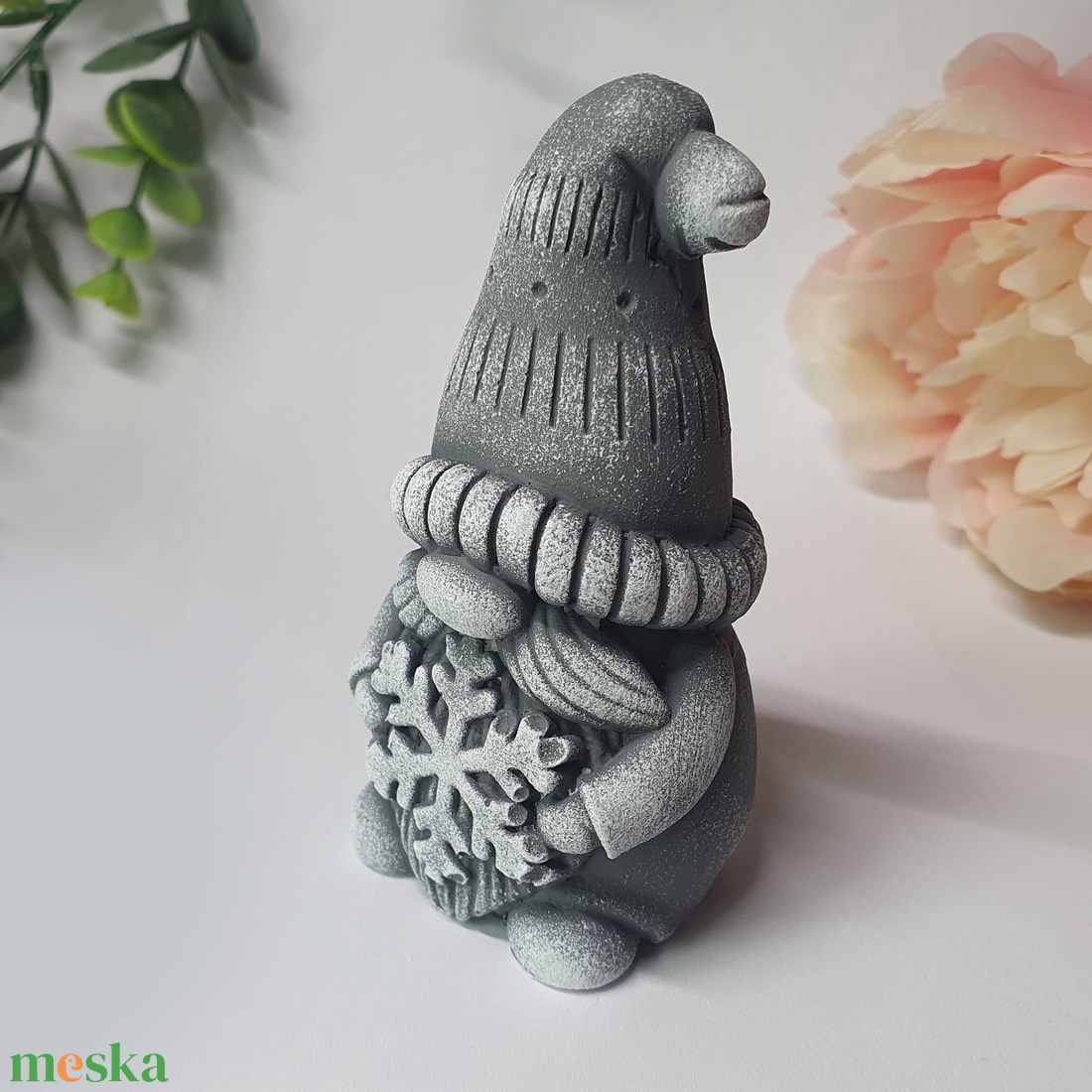 Karácsonyi Manó (gipsz figura) - otthon & életmód - dekoráció - dísztárgy - Meska.hu