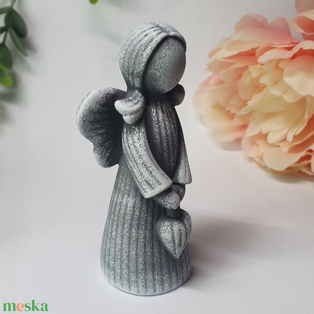 Karácsonyi Angyalka (gipsz figura) - otthon & életmód - dekoráció - dísztárgy - Meska.hu