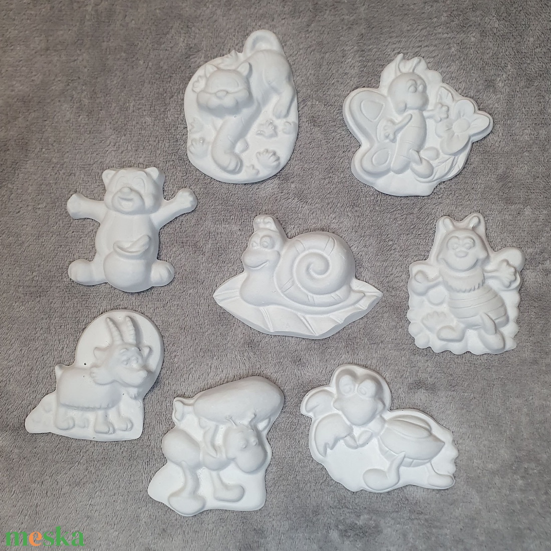 Festhető gipsz figura csomag (vegyes) - diy (csináld magad) - egységcsomag - Meska.hu