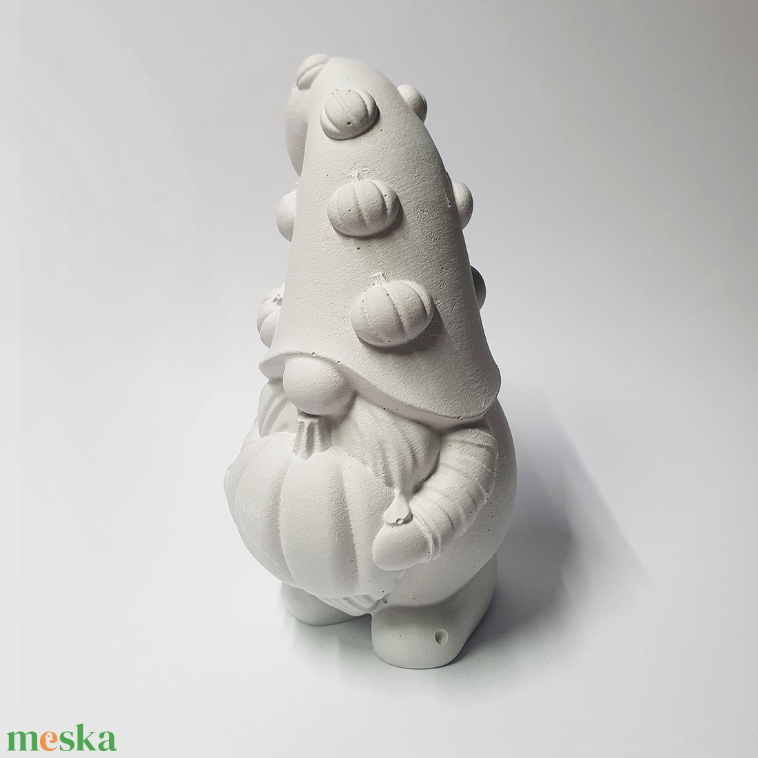 Festhető manó gipsz figura - őszi Manó - otthon & életmód - dekoráció - manók - Meska.hu