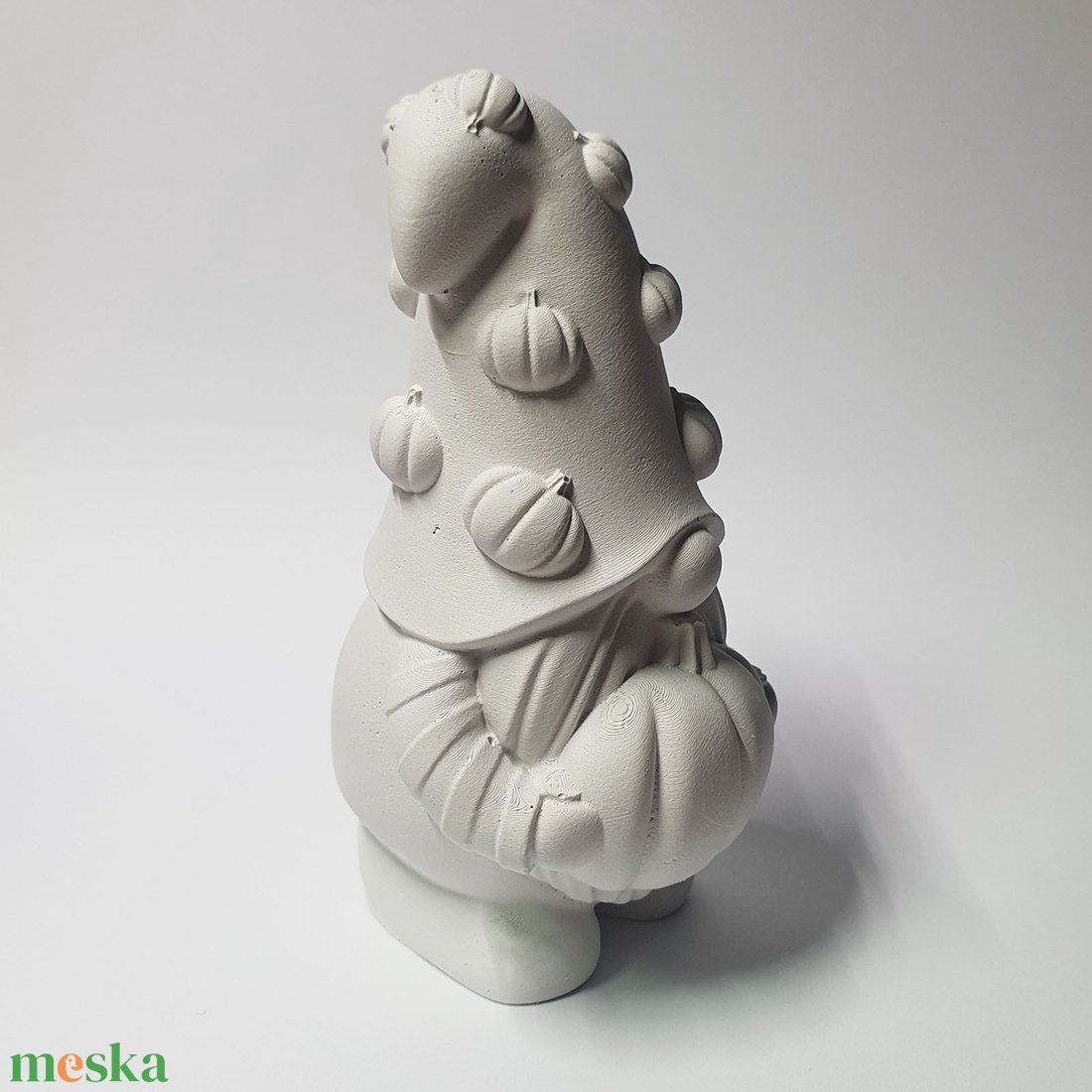 Festhető manó gipsz figura - őszi Manó - otthon & életmód - dekoráció - manók - Meska.hu