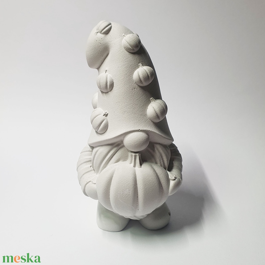Festhető manó gipsz figura - őszi Manó - otthon & életmód - dekoráció - manók - Meska.hu