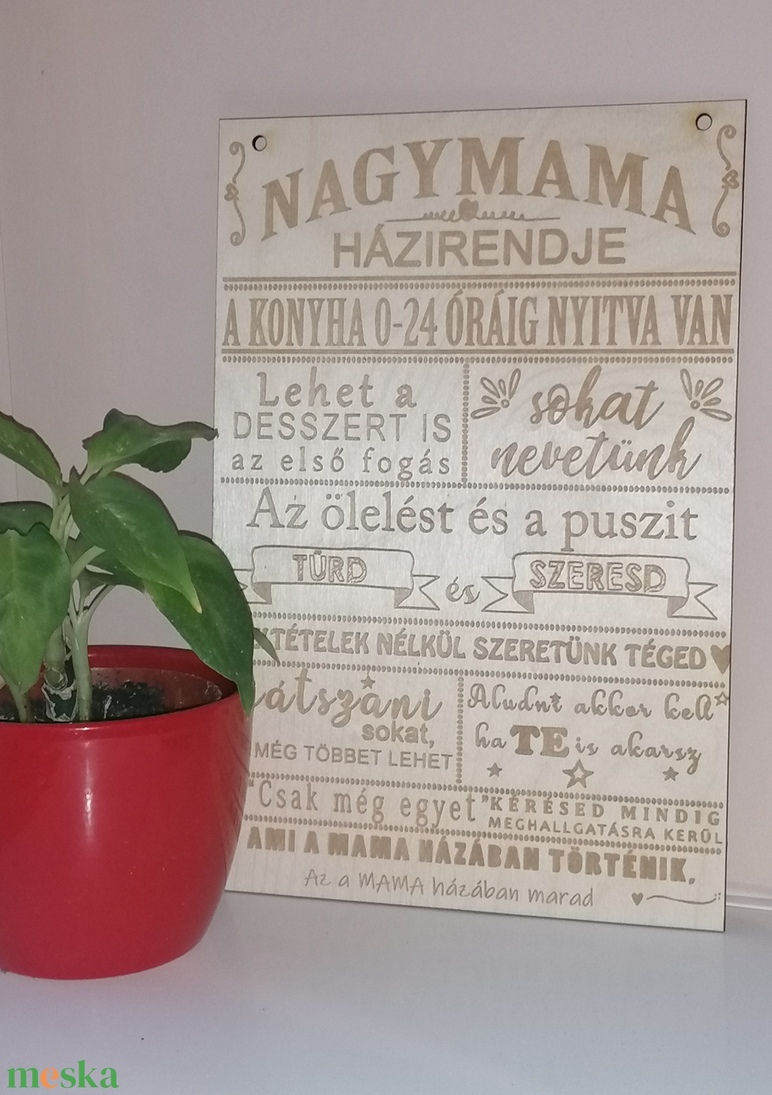 Nagymama tábla - otthon & életmód - dekoráció - kép & falikép - táblakép - Meska.hu Nagymama tábla - otthon & életmód - dekoráció - kép & falikép - táblakép - Meska.hu