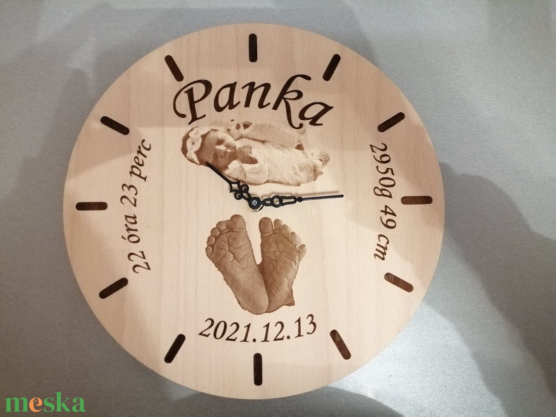 Egyedi falióra - otthon & életmód - dekoráció - fali és függő dekoráció - falióra & óra - Meska.hu