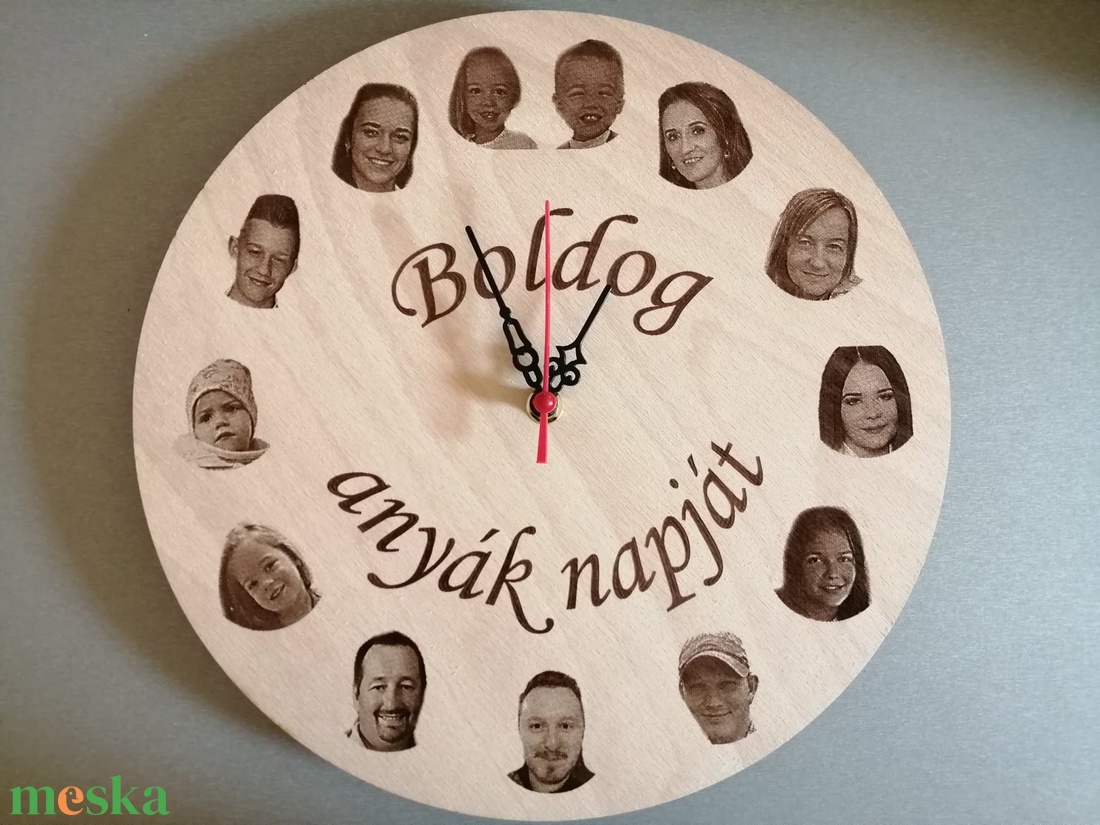 Egyedi falióra - otthon & életmód - dekoráció - fali és függő dekoráció - falióra & óra - Meska.hu