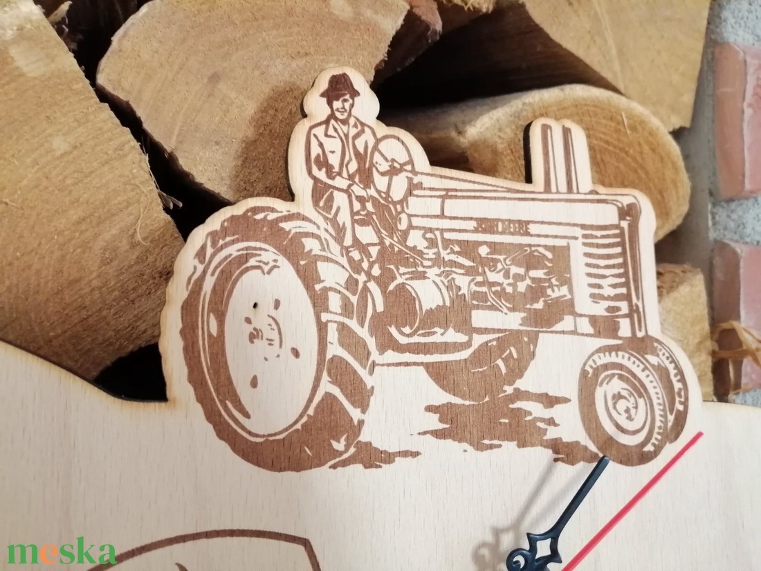 Egyedi falióra - otthon & életmód - dekoráció - fali és függő dekoráció - falióra & óra - Meska.hu