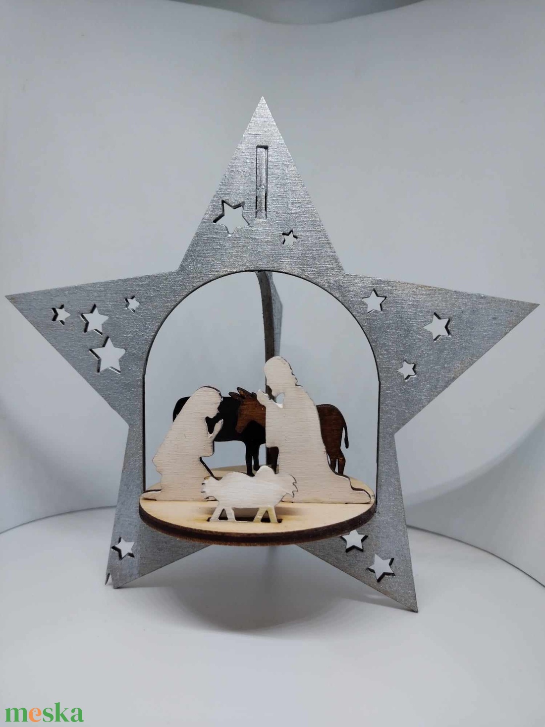 Betlehemes Karácsonyi dekoráció - karácsony - adventi díszek - adventi ablakdekoráció - Meska.hu