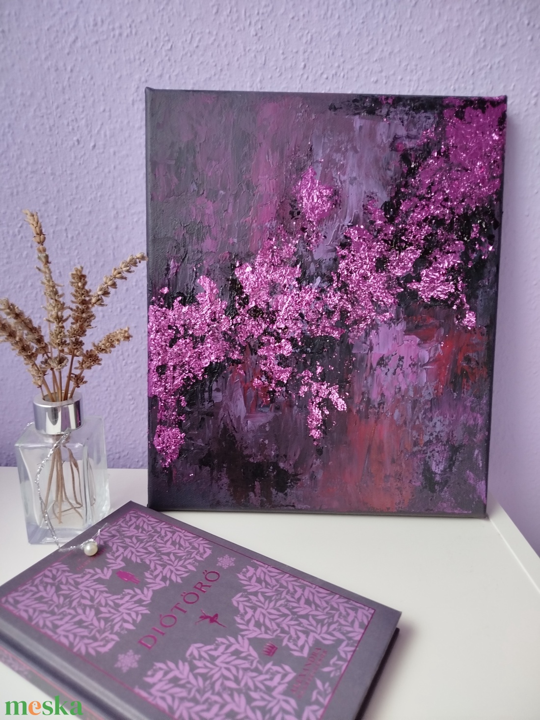 Mesék bűvöletében akril festmény  - művészet - festmény - akril - Meska.hu