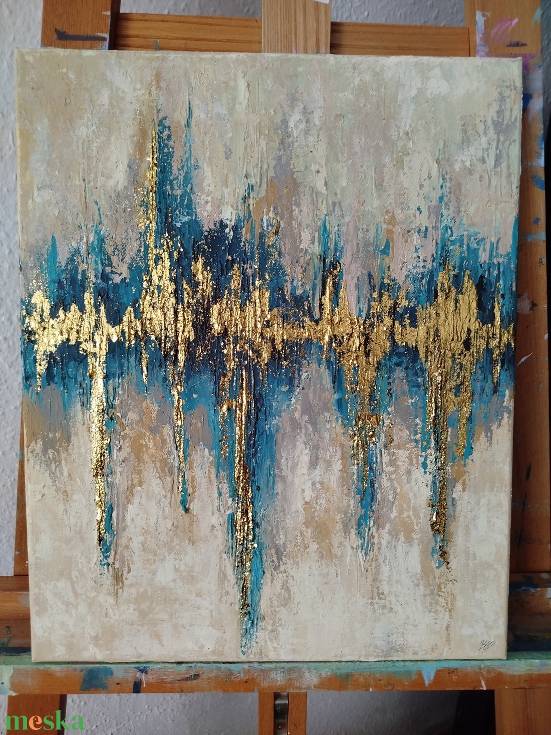 Hasadás (akril festmény) - művészet - festmény - akril - Meska.hu