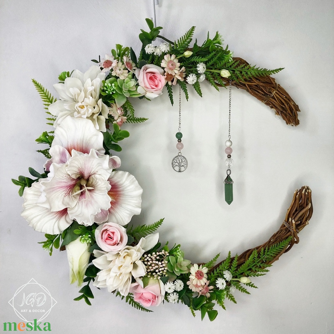 Fehér elegancia - otthon & életmód - dekoráció - ajtó- és ablak dekoráció - ajtódísz & kopogtató - Meska.hu Fehér elegancia - otthon & életmód - dekoráció - ajtó- és ablak dekoráció - ajtódísz & kopogtató - Meska.hu