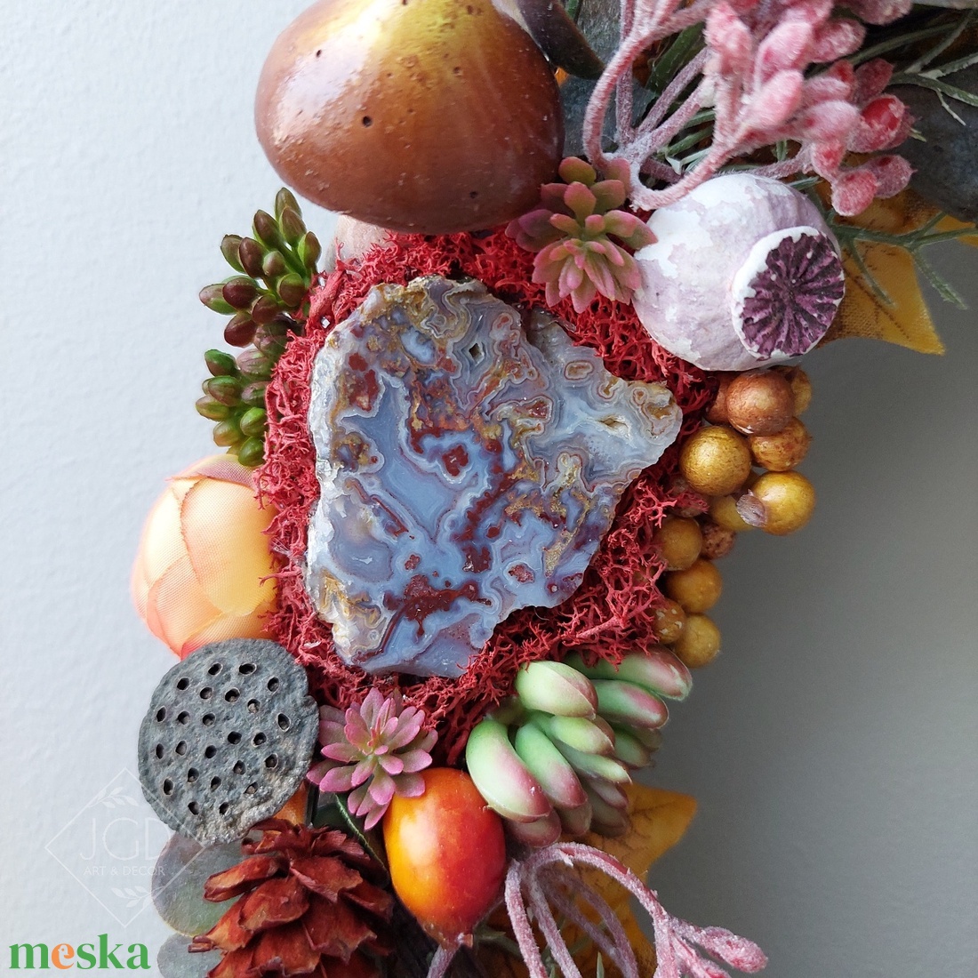 3 évszakos ajtódísz - otthon & életmód - dekoráció - ajtó- és ablak dekoráció - ajtódísz & kopogtató - Meska.hu