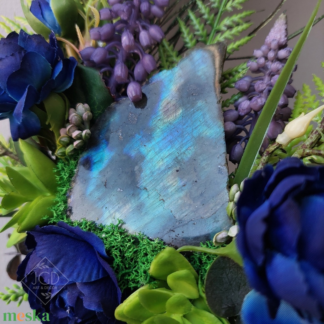 Irizáló árnyalatok - otthon & életmód - dekoráció - ajtó- és ablak dekoráció - ajtódísz & kopogtató - Meska.hu