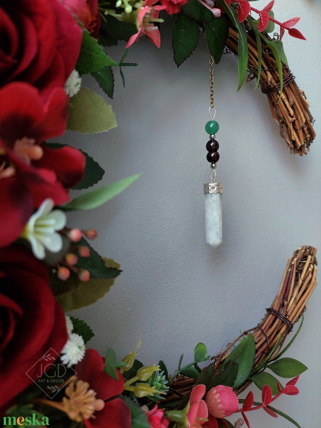 Lunar - Velvet ajtódísz - otthon & életmód - dekoráció - ajtó- és ablak dekoráció - ajtódísz & kopogtató - Meska.hu