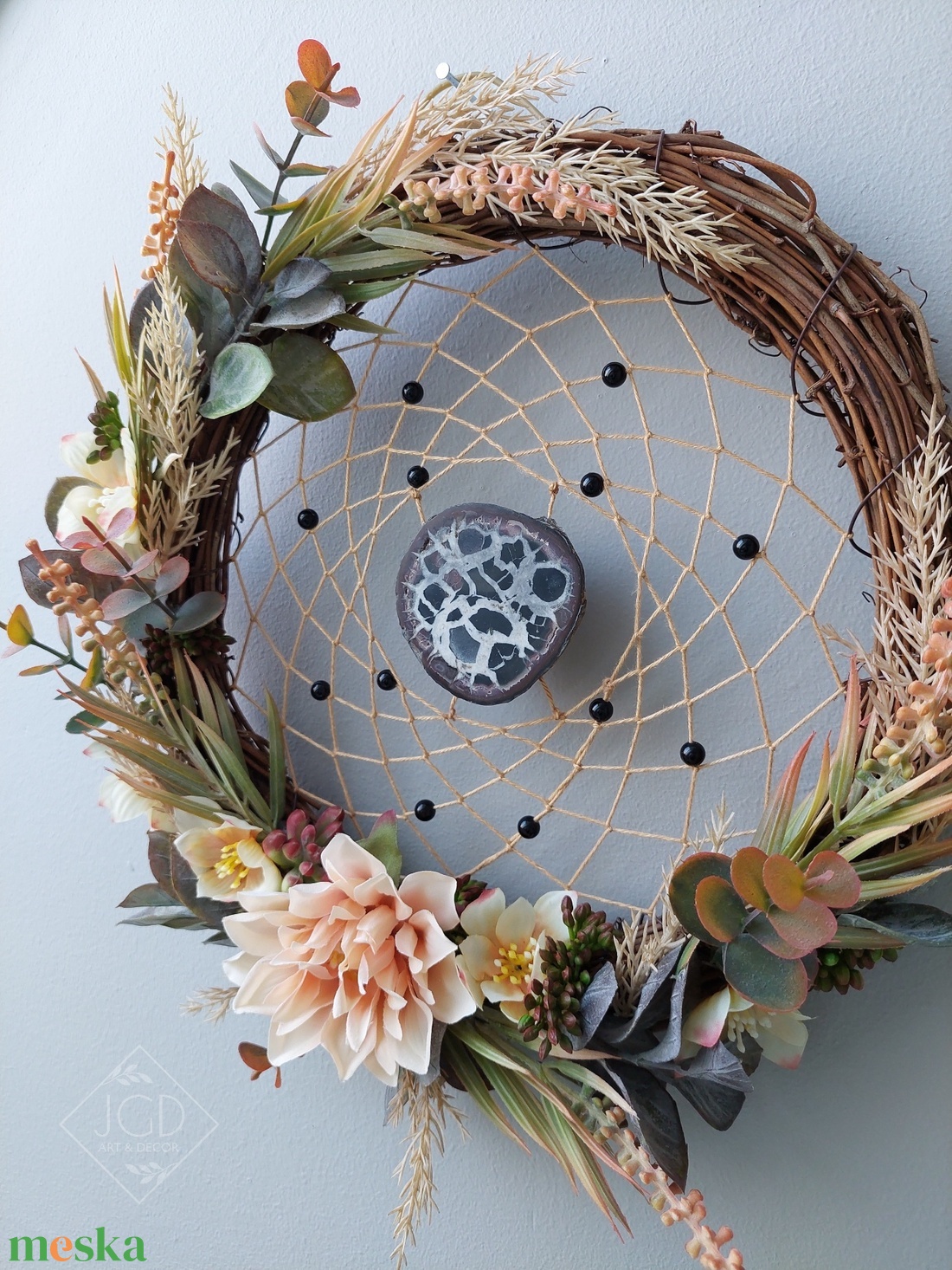 Lágy őszi természet - otthon & életmód - dekoráció - ajtó- és ablak dekoráció - ajtódísz & kopogtató - Meska.hu