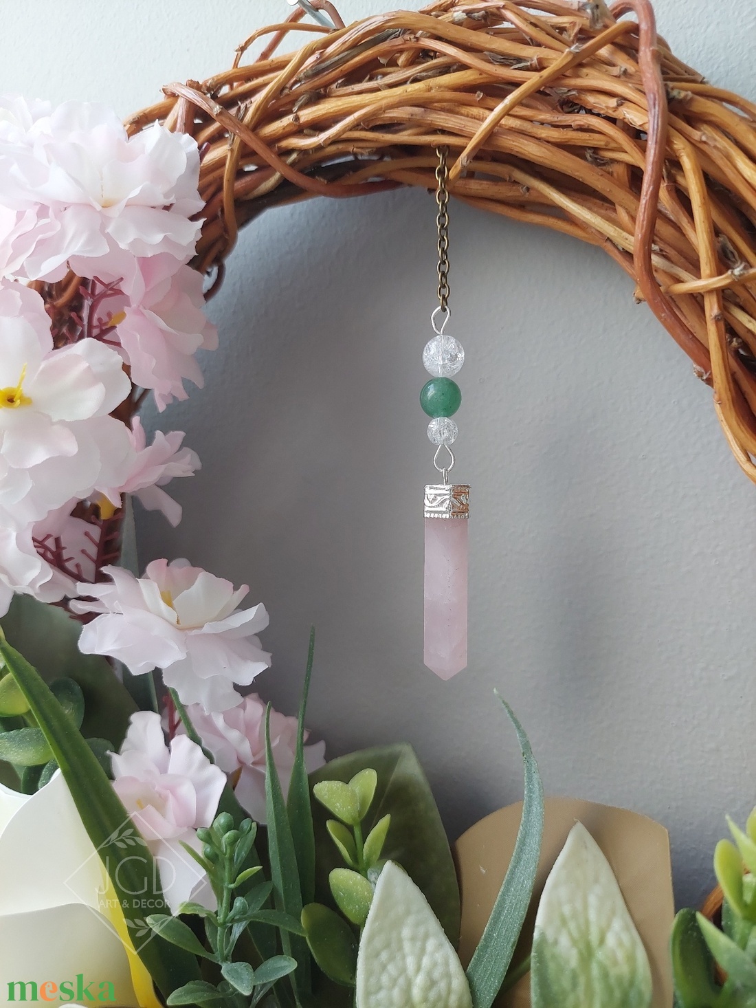 Virágzó április - otthon & életmód - dekoráció - ajtó- és ablak dekoráció - ajtódísz & kopogtató - Meska.hu