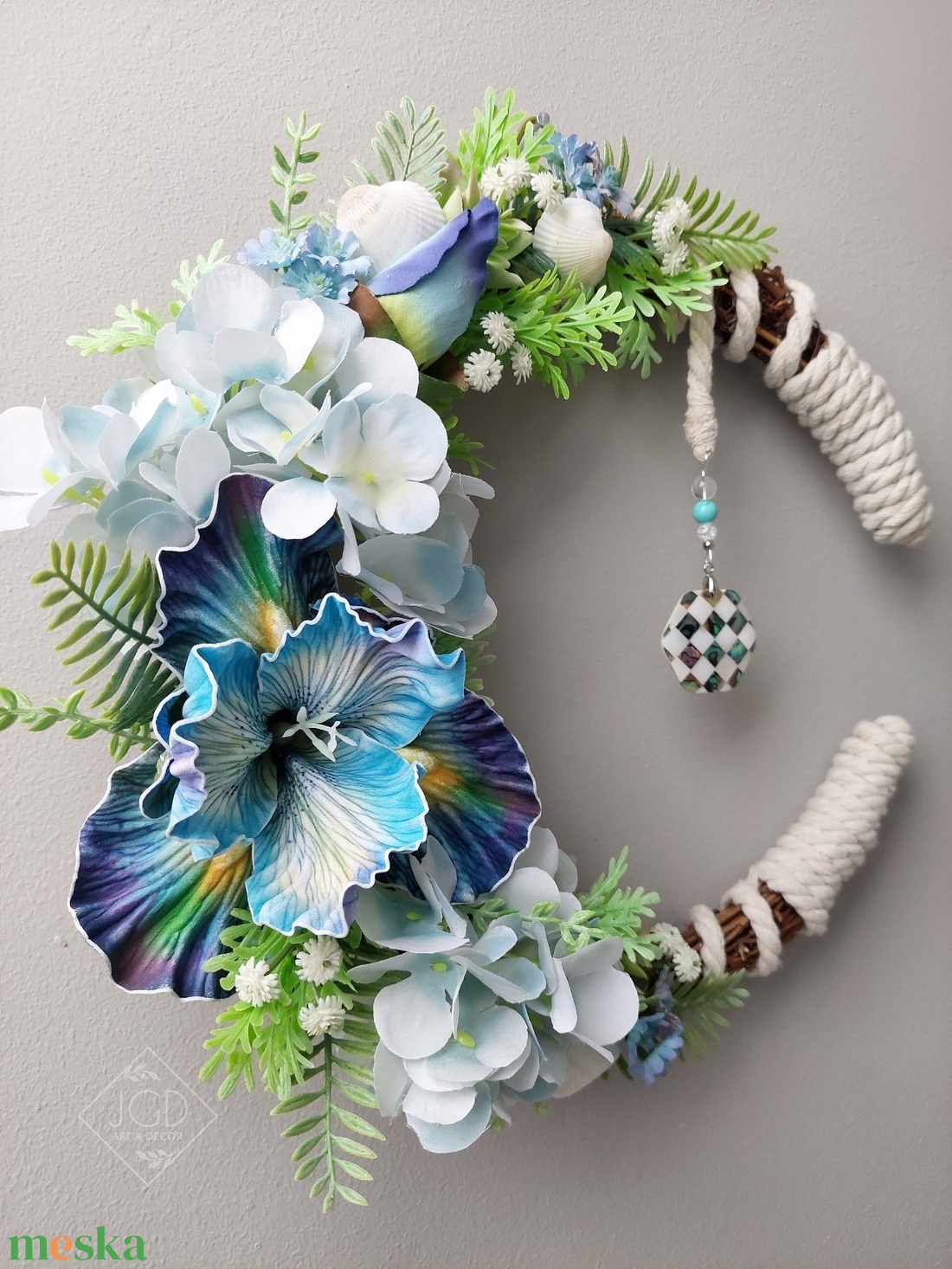 Lunar - Tenger kincse - otthon & életmód - dekoráció - ajtó- és ablak dekoráció - ajtódísz & kopogtató - Meska.hu