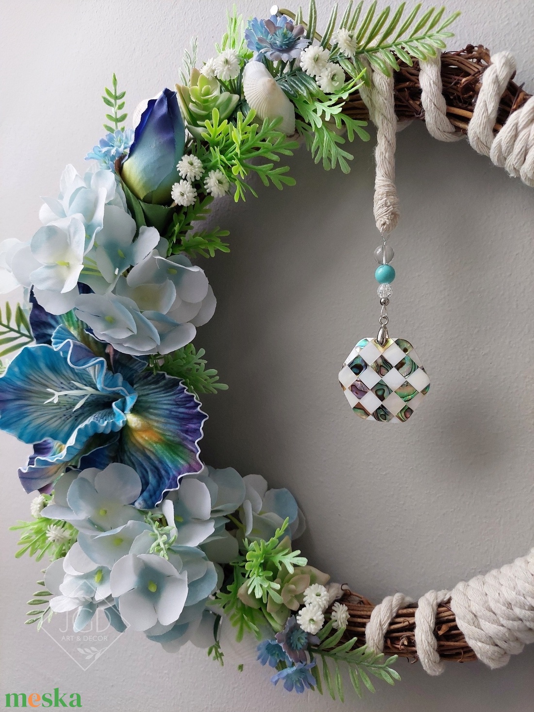 Lunar - Tenger kincse - otthon & életmód - dekoráció - ajtó- és ablak dekoráció - ajtódísz & kopogtató - Meska.hu