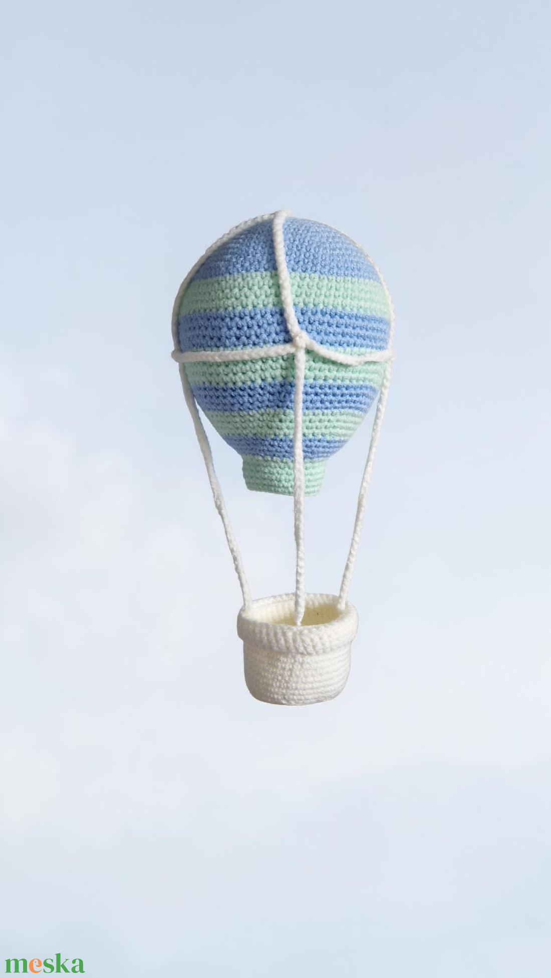 Hőlégballon - egyedi színekben - baba - mama - babaszoba dekoráció - babaszoba füzér, girland  - Meska.hu
