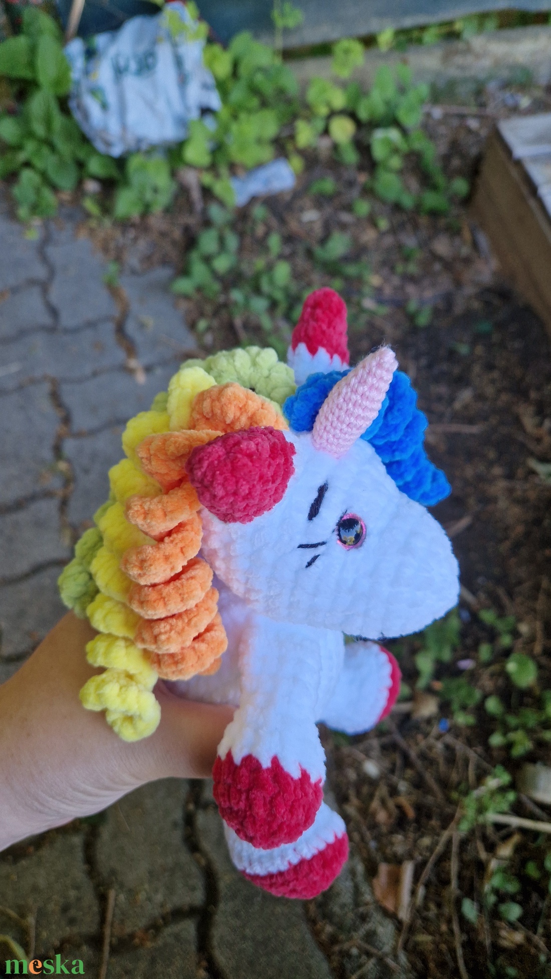 Unikornis PDF minta � Amigurumi egyszarvú horgolási útmutató - diy (csináld magad) - szabásminta, útmutató - horgolási minta - Meska.hu