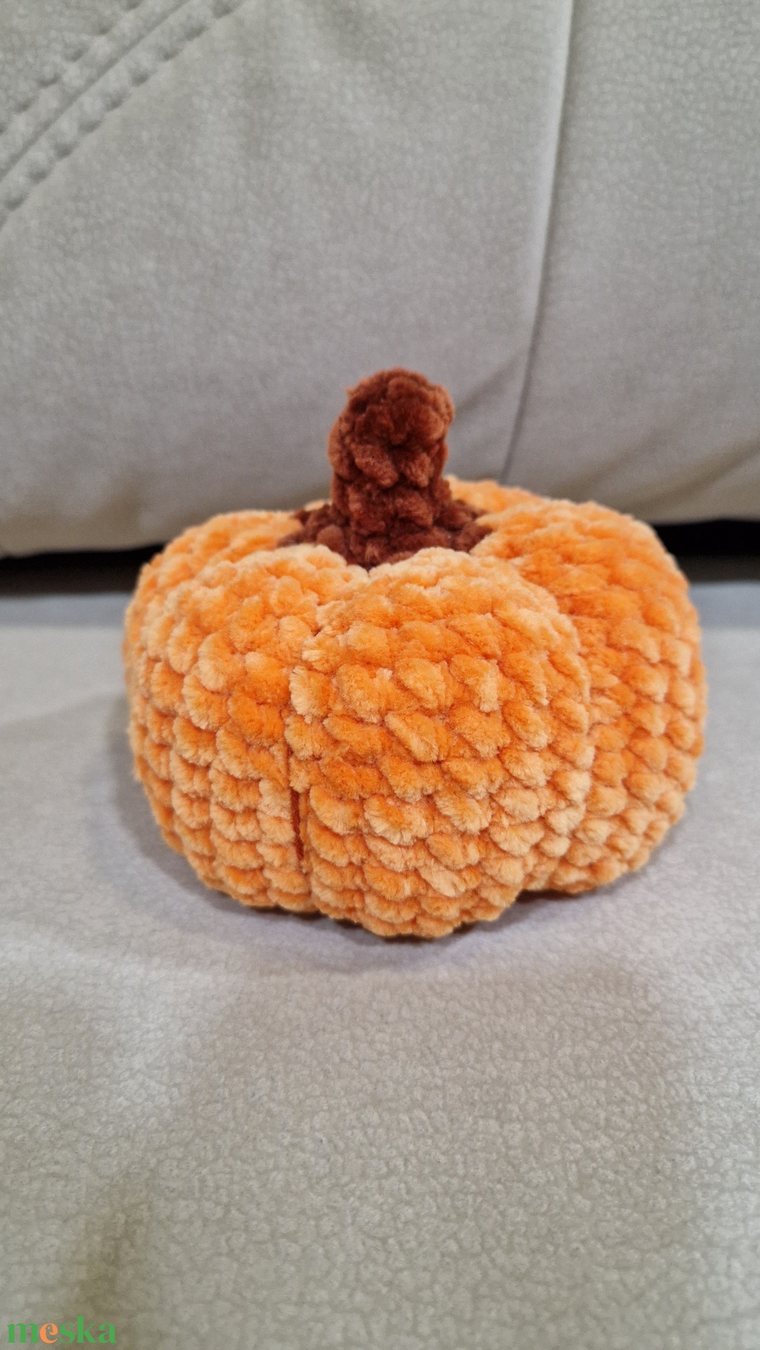Horgolt tök őszi dekoráció - otthon & életmód - dekoráció - halloween - halloweeni tök - Meska.hu