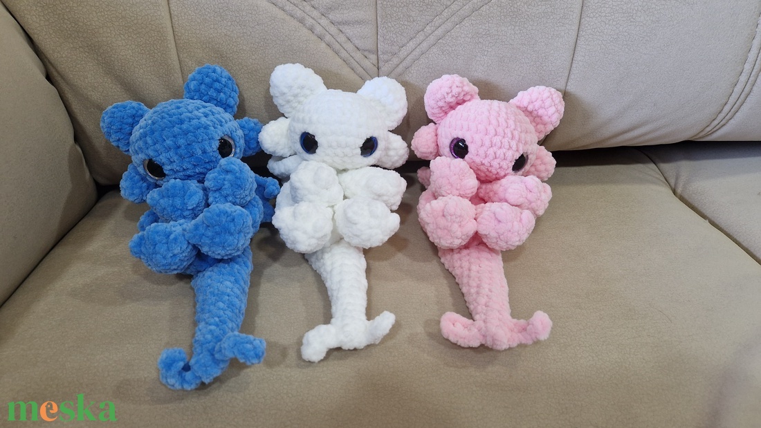 Mini sárkány szundipajti - játék & sport - plüssállat & játékfigura - plüss sárkány - Meska.hu
