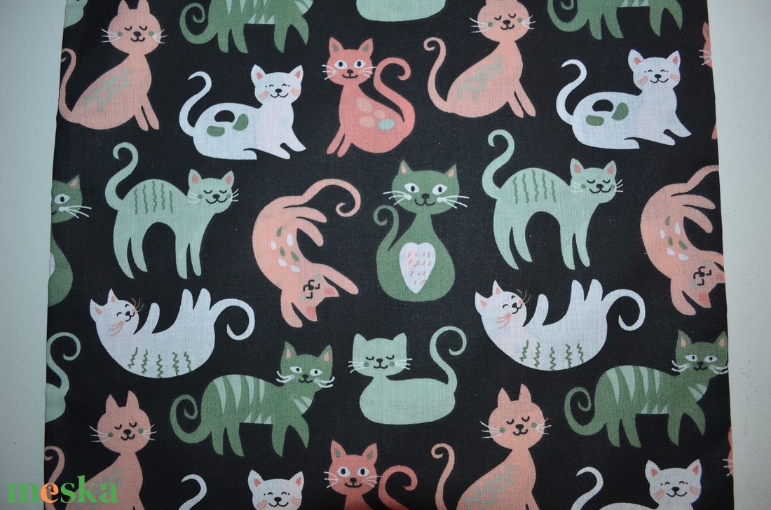 Cicás normál méretű vászontáska rövid pánttal - táska & tok - bevásárlás & shopper táska - shopper, textiltáska, szatyor - Meska.hu Cicás normál méretű vászontáska rövid pánttal - táska & tok - bevásárlás & shopper táska - shopper, textiltáska, szatyor - Meska.hu
