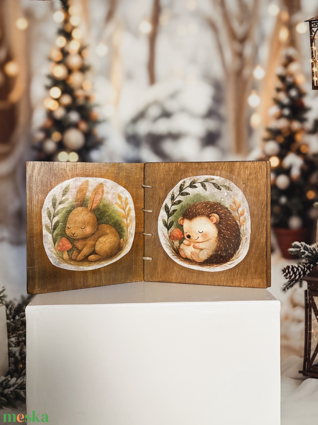 Fa mesekönyv (barna) - kellékek & szerszámok - dekorációs kellékek - termések, terméscsomagok - Meska.hu