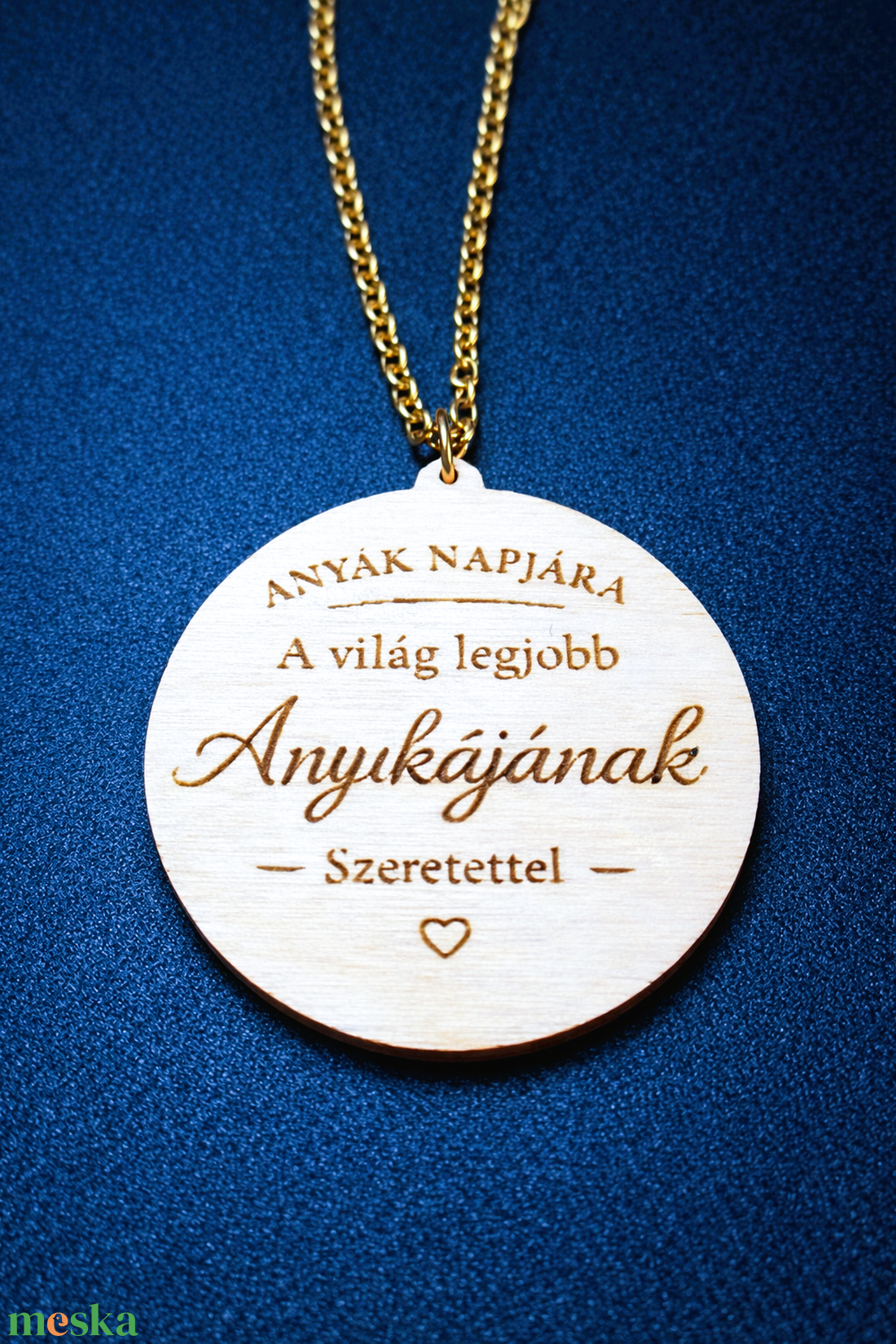 Anyák napi horoszkópos nyaklánc � Nyilas medál, 18K aranyozott nemesacél lánccal - ékszer - nyaklánc - medálos nyaklánc - Meska.hu