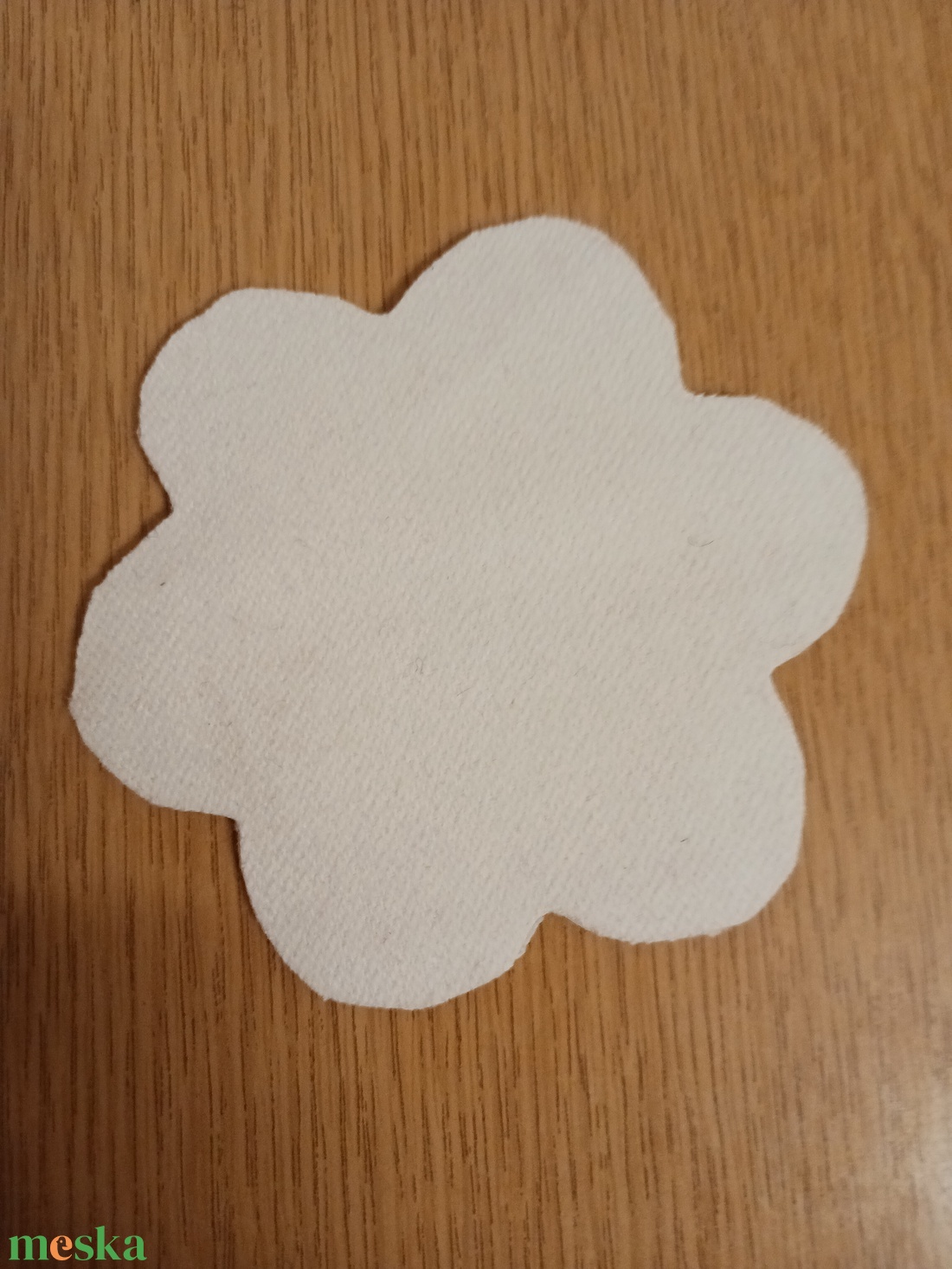 Fehér pohár alátét talpaspohárra -  - Meska.hu