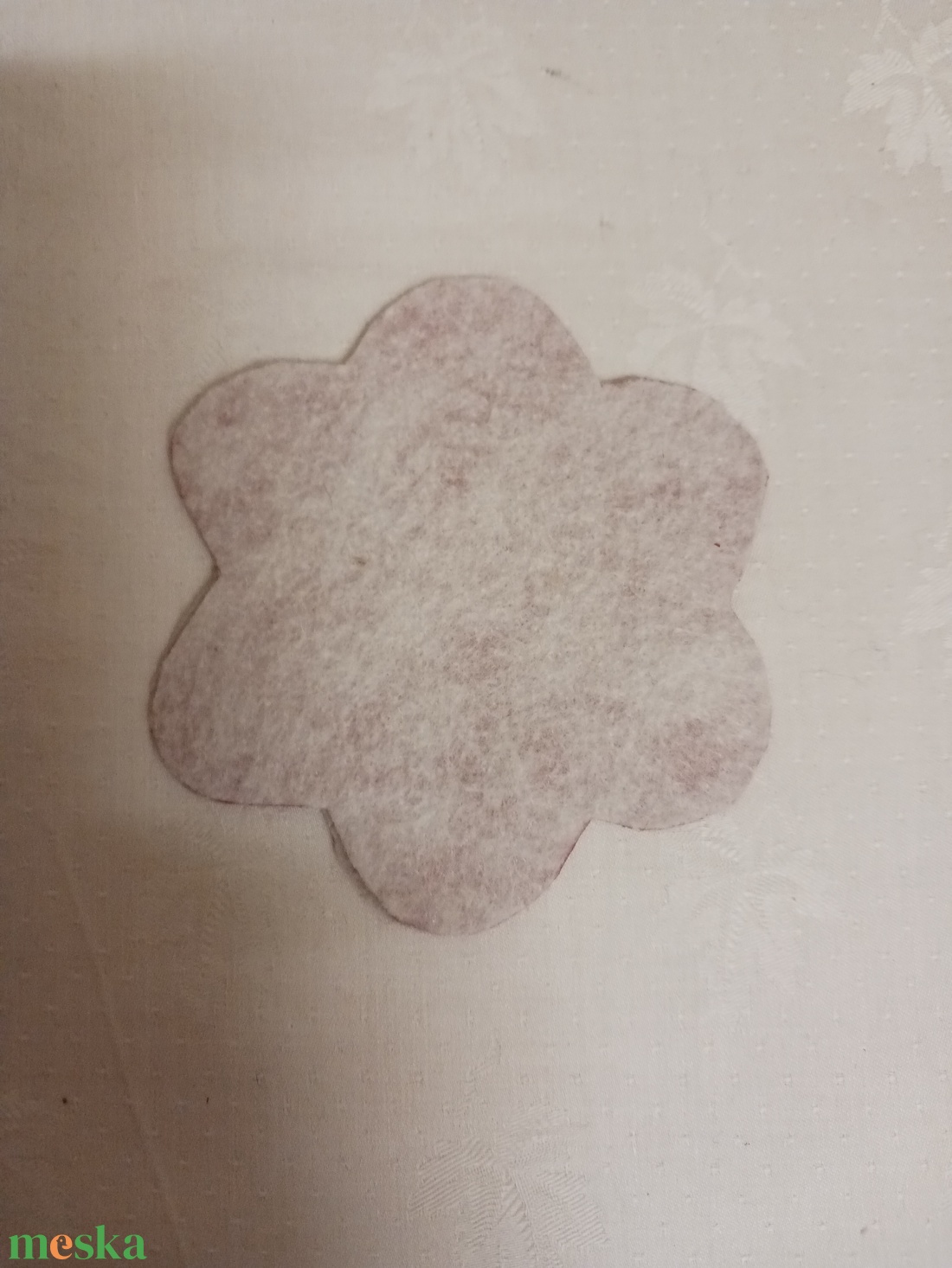 Piros pohár alátét talpaspohárra -  - Meska.hu