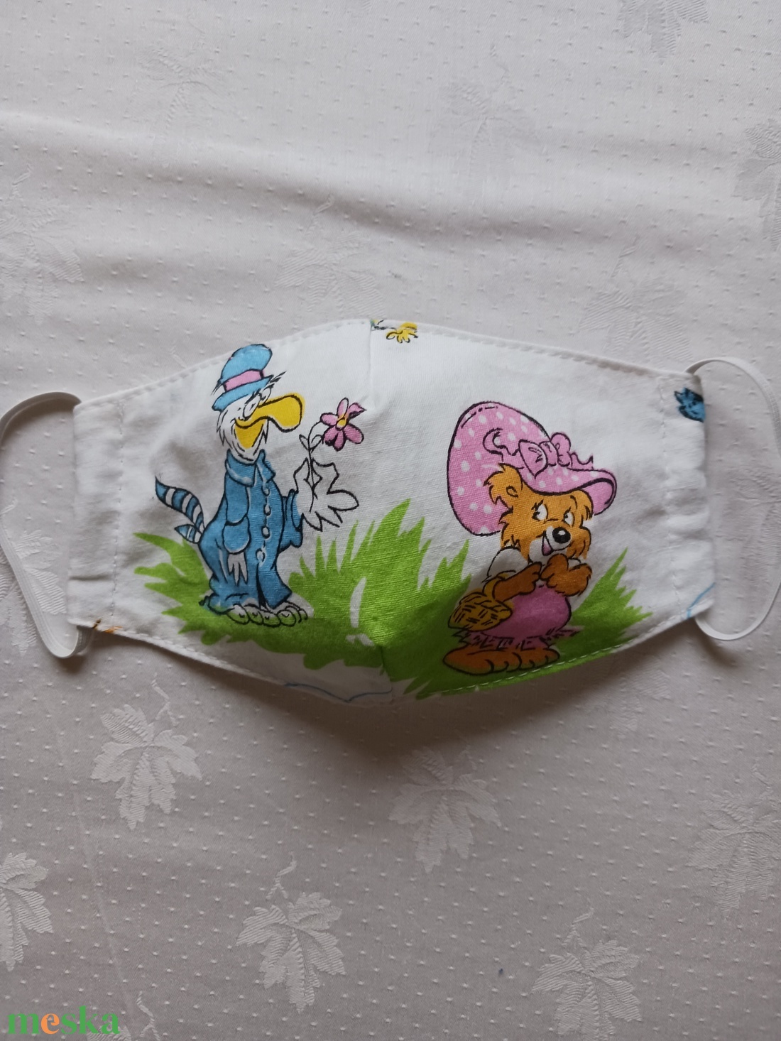 Mintás gyermekmaszk - ruha & divat - maszk, arcmaszk - gyerek - Meska.hu