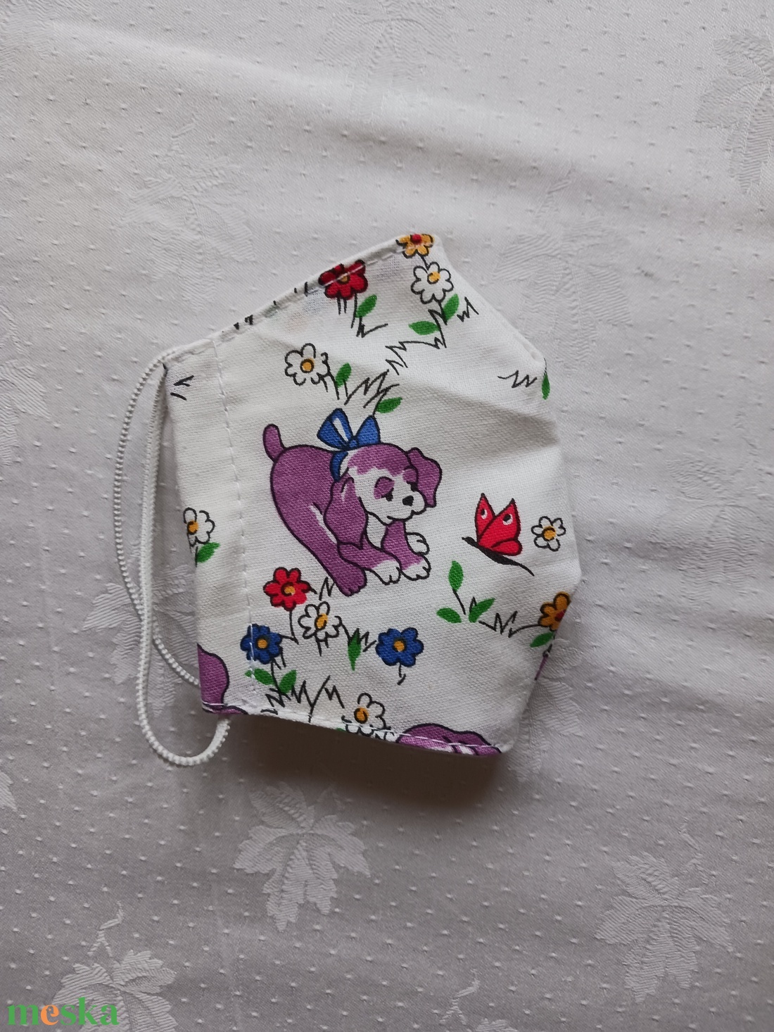 Kutyusos,gyermekmaszk - ruha & divat - maszk, arcmaszk - gyerek - Meska.hu