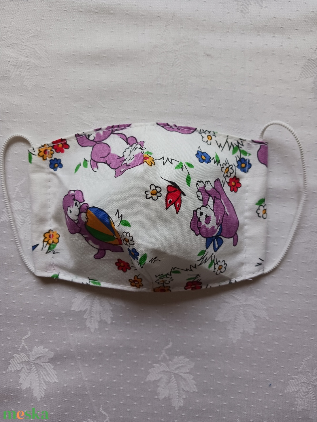 Kutyusos,gyermekmaszk - ruha & divat - maszk, arcmaszk - gyerek - Meska.hu