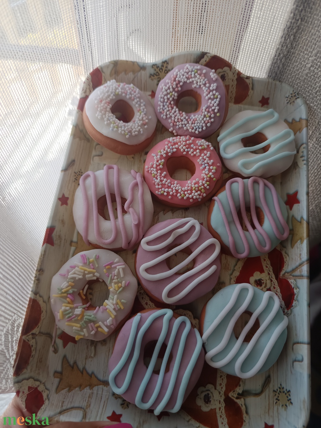 Fondant fánk - élelmiszer - édesség - mézeskalács - Meska.hu