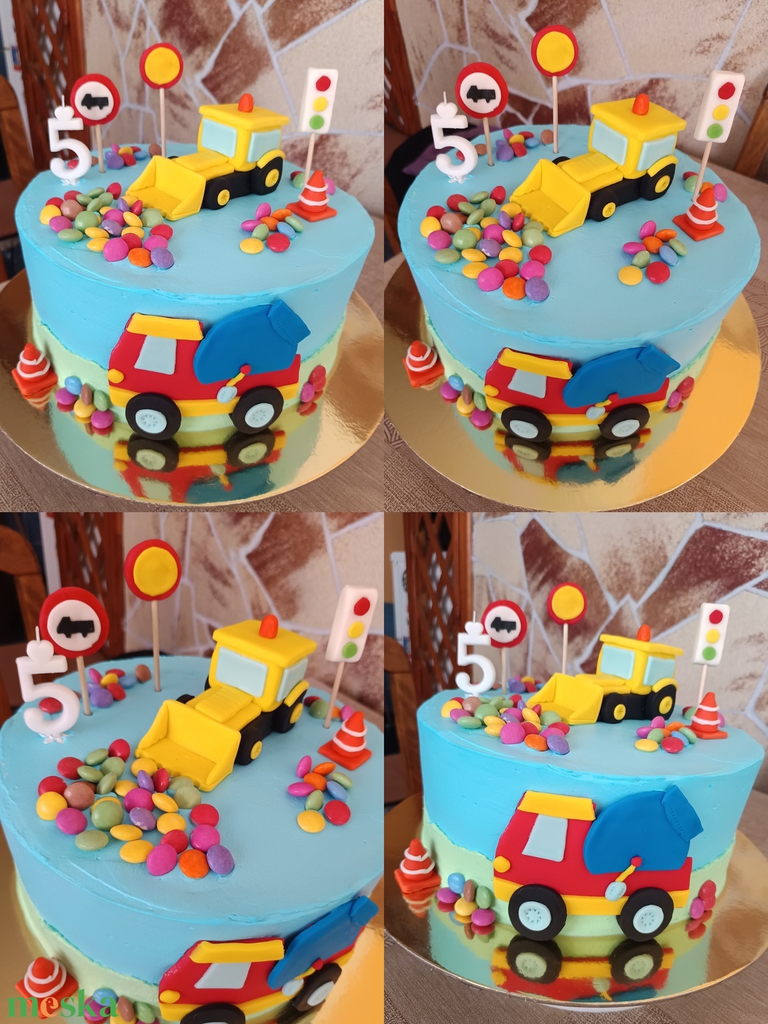 Munkagép szett - élelmiszer - édesség - mézeskalács - Meska.hu