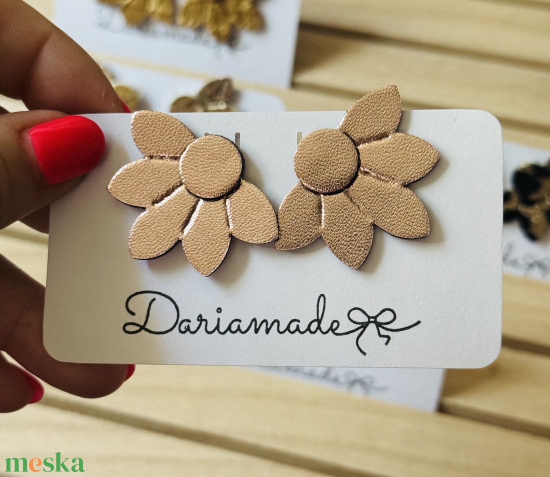 Rosegold fülbevaló - ékszer - fülbevaló - fülékszer - Meska.hu