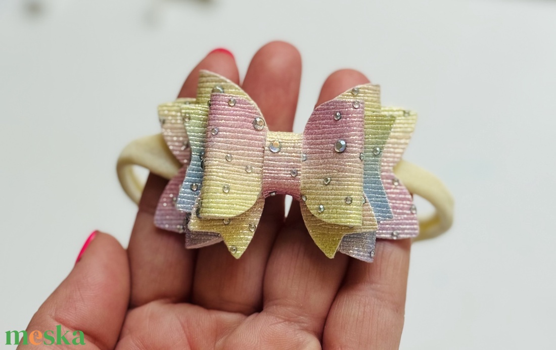   Baba , kisgyermek fejpánt - ruha & divat - hajdísz & hajcsat - hajcsat & hajtű - Meska.hu