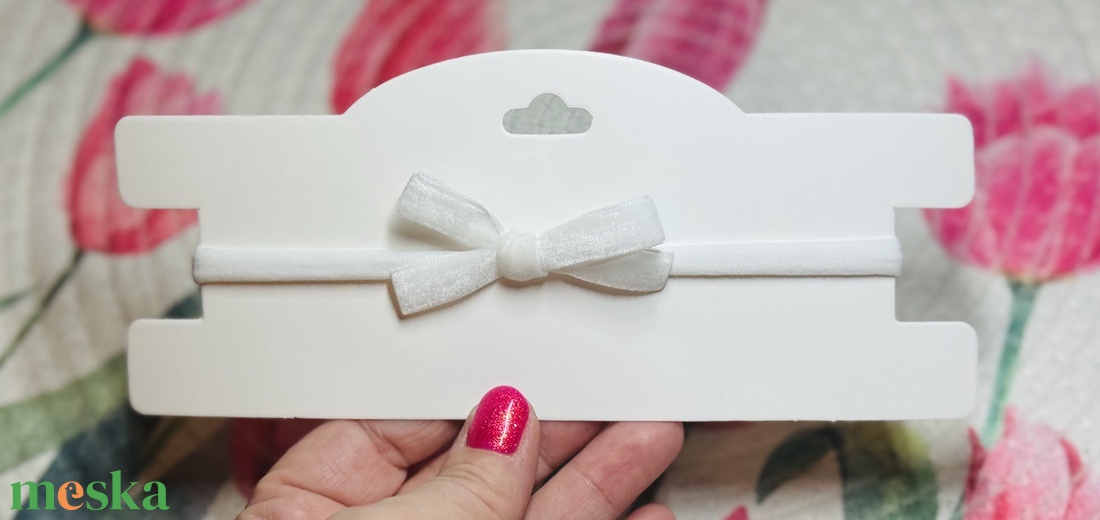 Baba kisgyermek fejpánt hajpánt - baba - mama - babaruházat - baba fejpánt - Meska.hu