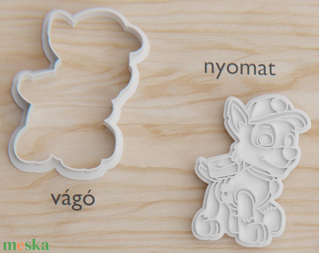 Paw Patrol Mancsőrjárat sütikiszúró szett  12 karakter - otthon & életmód - konyhafelszerelés, tálalás - sütés, főzés - sütikiszúró - Meska.hu