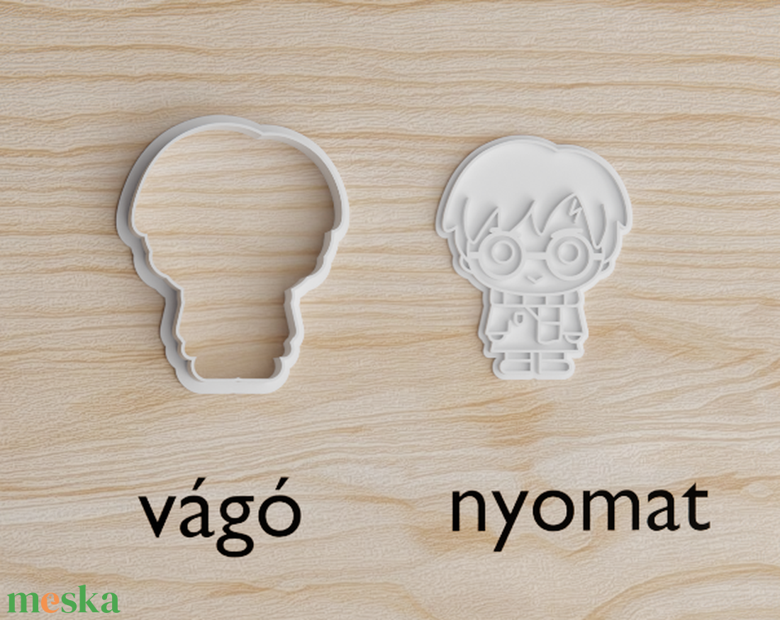 Harry Potter sütikiszúró szett � 17 db varázslatos süti forma fondanthoz, mézeskalácshoz, kekszhez - otthon & életmód - konyhafelszerelés, tálalás - sütés, főzés - sütikiszúró - Meska.hu