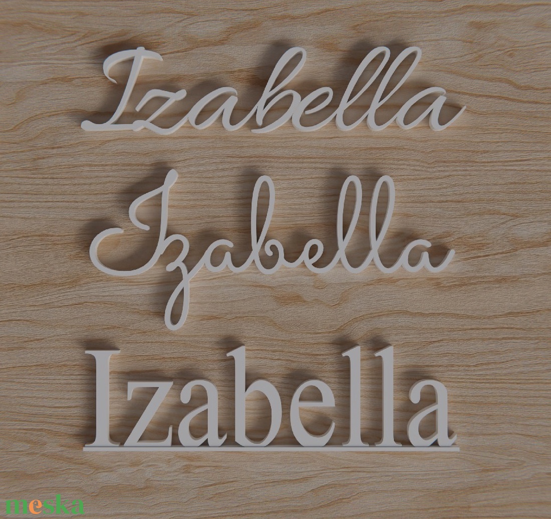 Egyedi Dekorbetűk, névtábla, falidísz, gyerekszoba - otthon & életmód - babaszoba, gyerekszoba - babaszoba dekoráció - Meska.hu