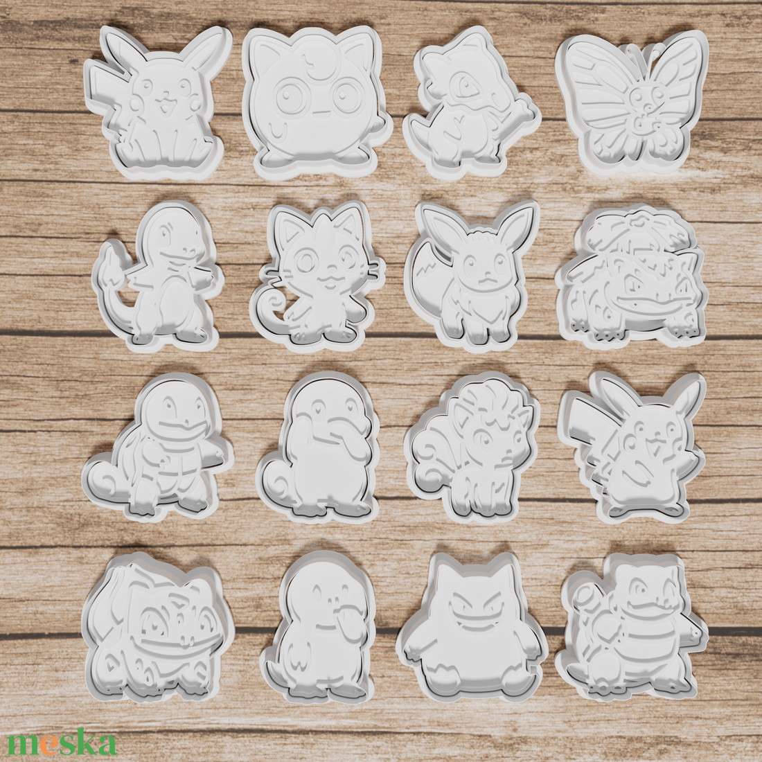 Pokemon inspirálta 16 darabos sütikiszúró szett - 3D nyomtatott, egyedi, nyomat+vágó páros - otthon & életmód - konyhafelszerelés, tálalás - sütés, főzés - sütikiszúró - Meska.hu Pokemon inspirálta 16 darabos sütikiszúró szett - 3D nyomtatott, egyedi, nyomat+vágó páros - otthon & életmód - konyhafelszerelés, tálalás - sütés, főzés - sütikiszúró - Meska.hu