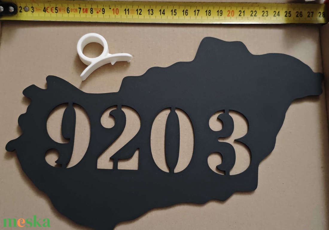 Magyarország házszámtábla  3D nyomtatott, időjárásálló ASA. - otthon & életmód - ház & kert - házszám - Meska.hu