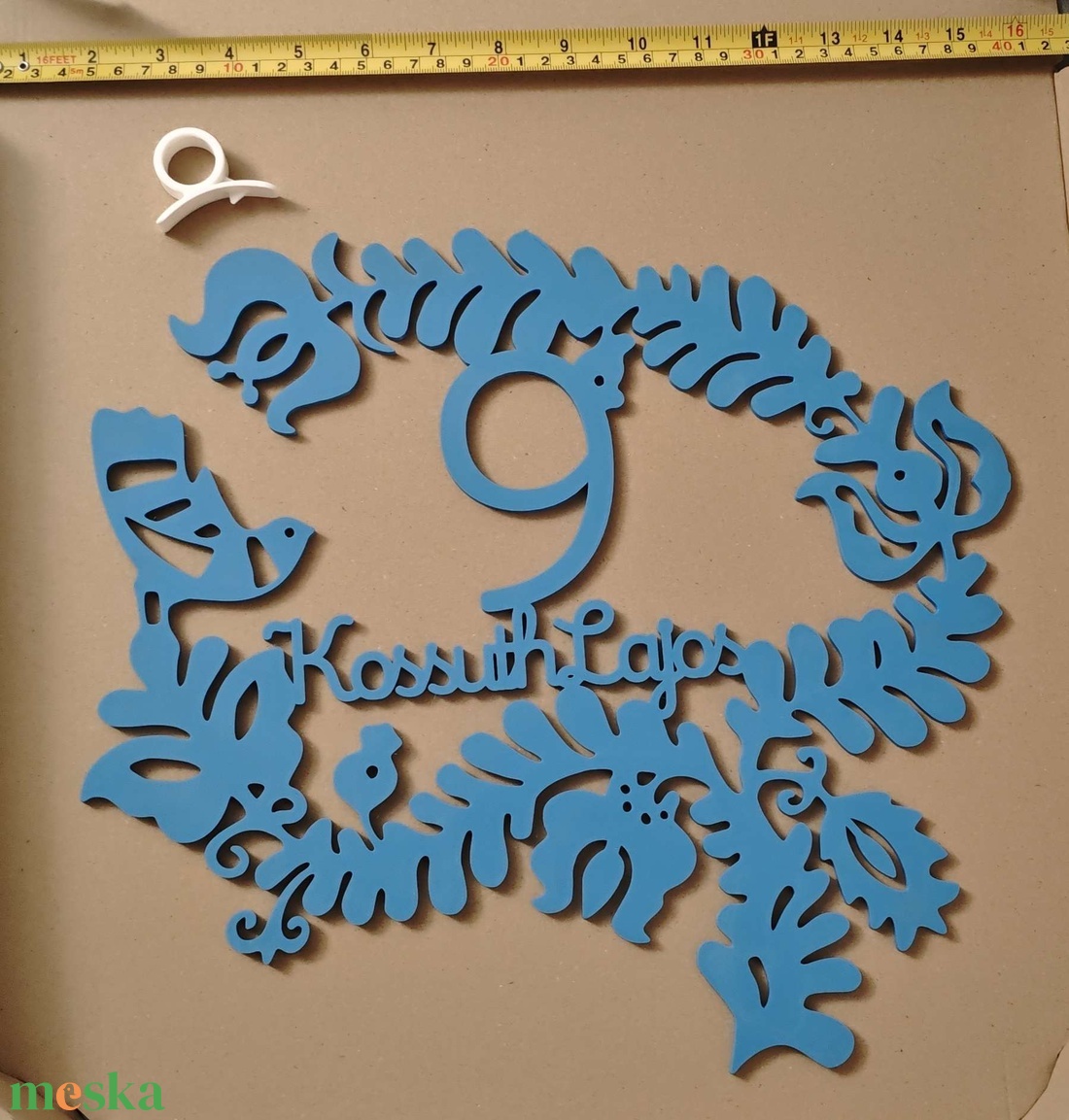 Magyar népmese ihlette egyedi házszámtábla � 3D nyomtatott, időjárásálló ASA. - otthon & életmód - ház & kert - házszám - Meska.hu