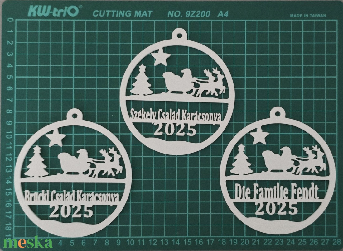 Egyedi karácsonyi ajtódísz - karácsony - karácsonyi lakásdekoráció - karácsonyi ajtódíszek - Meska.hu