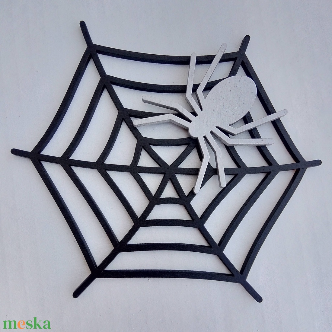 Pókháló pókkal - otthon & életmód - dekoráció - halloween - halloweeni dekoráció - Meska.hu Pókháló pókkal - otthon & életmód - dekoráció - halloween - halloweeni dekoráció - Meska.hu