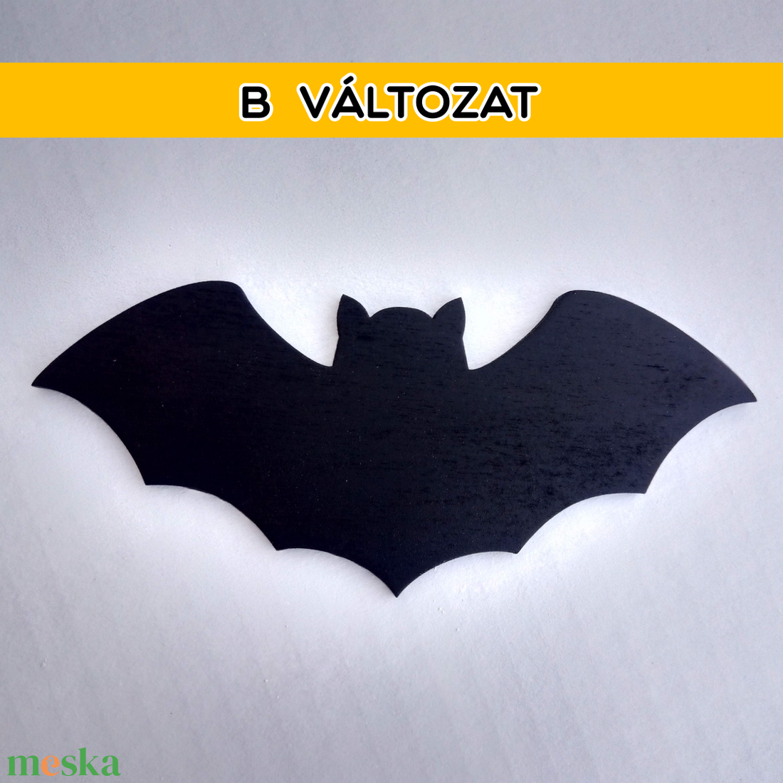 Fekete denevér - otthon & életmód - dekoráció - halloween - halloweeni dekoráció - Meska.hu