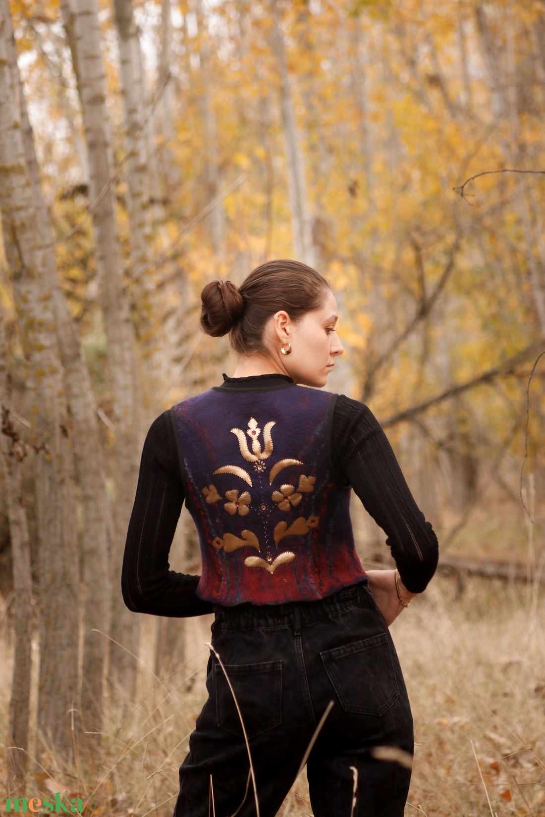 Aranytulipán  - ruha & divat - női ruha - mellény - Meska.hu