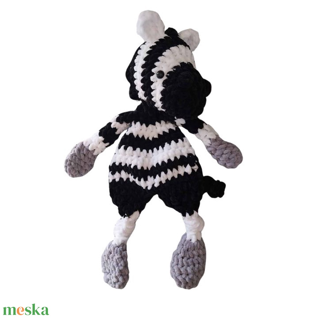 Plüss horgolt zebra alvótárs - játék & sport - plüssállat & játékfigura - plüss mesefigurák - Meska.hu Plüss horgolt zebra alvótárs - játék & sport - plüssállat & játékfigura - plüss mesefigurák - Meska.hu